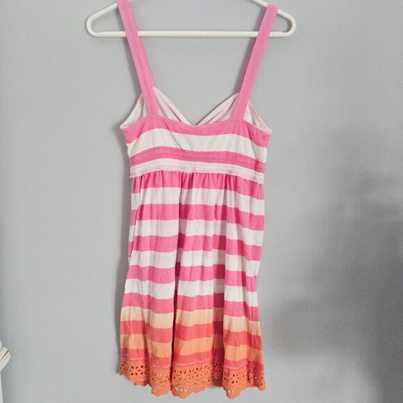 Victoria's Secret PINK Striped Sundress - Orange & Pink - Picture 2 of 3
